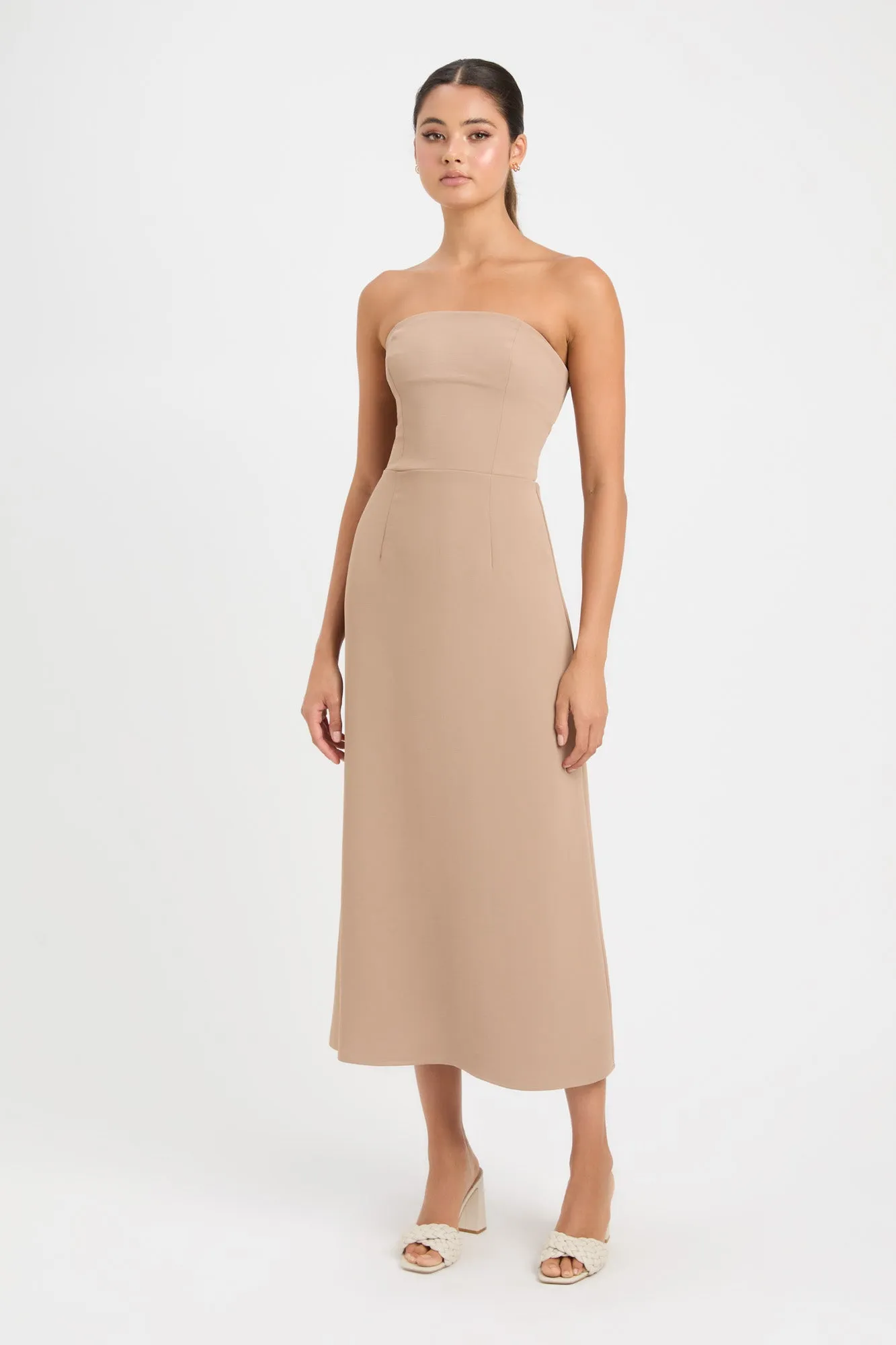 Alpha Strapless Dress