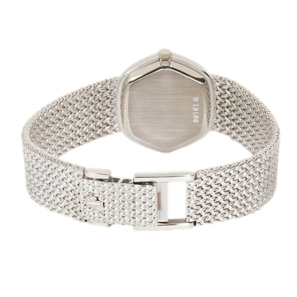 Luxury Audemars Piguet Womens Dress Watch - Elegant 18K White Gold Timepiece