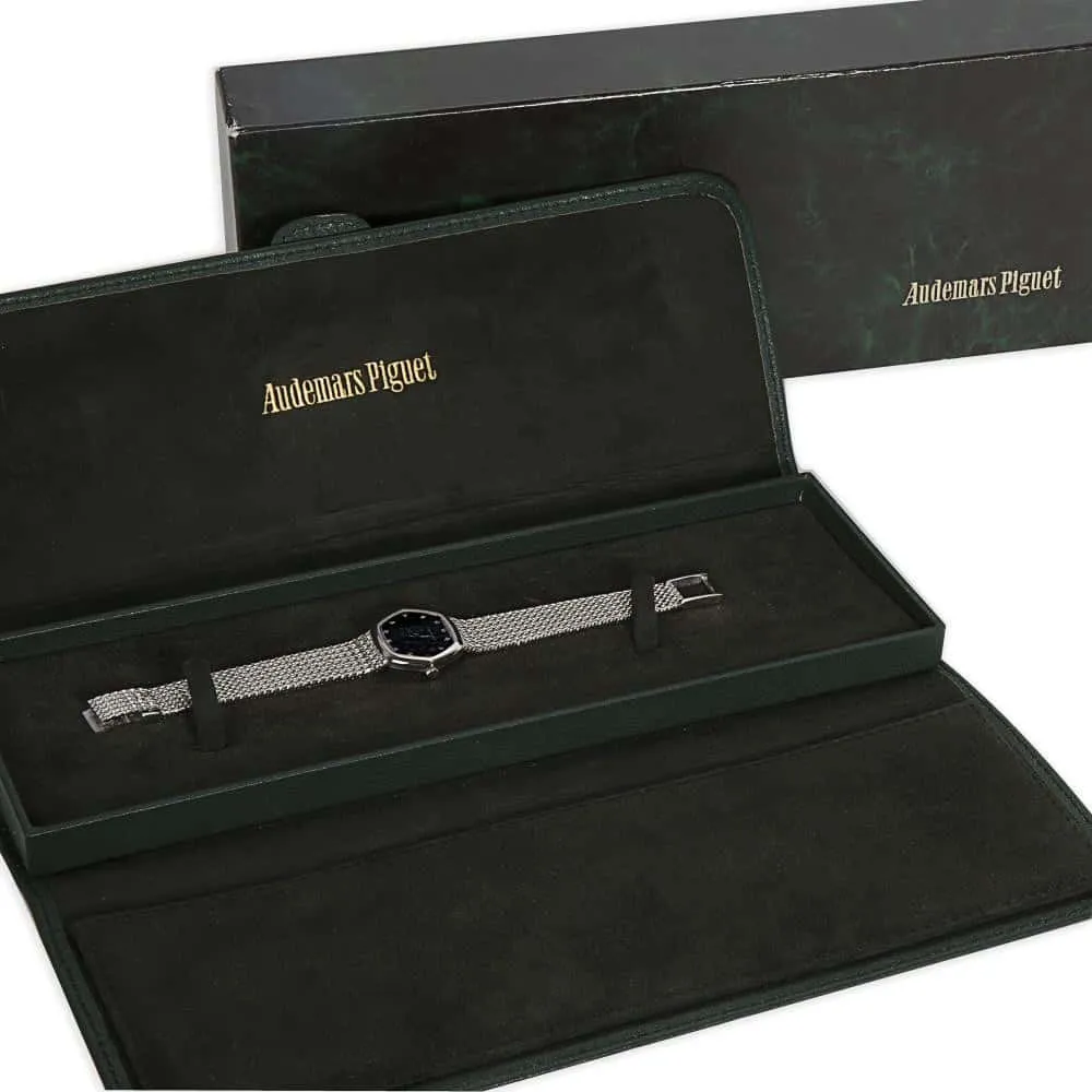 Luxury Audemars Piguet Womens Dress Watch - Elegant 18K White Gold Timepiece