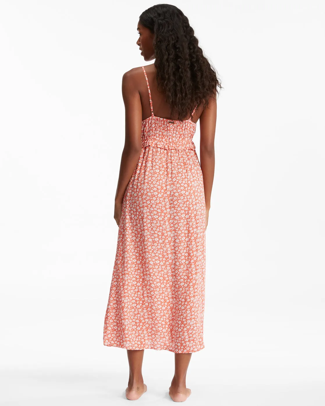 Billabong Rebel Heart Slip Dress - Rose Clay