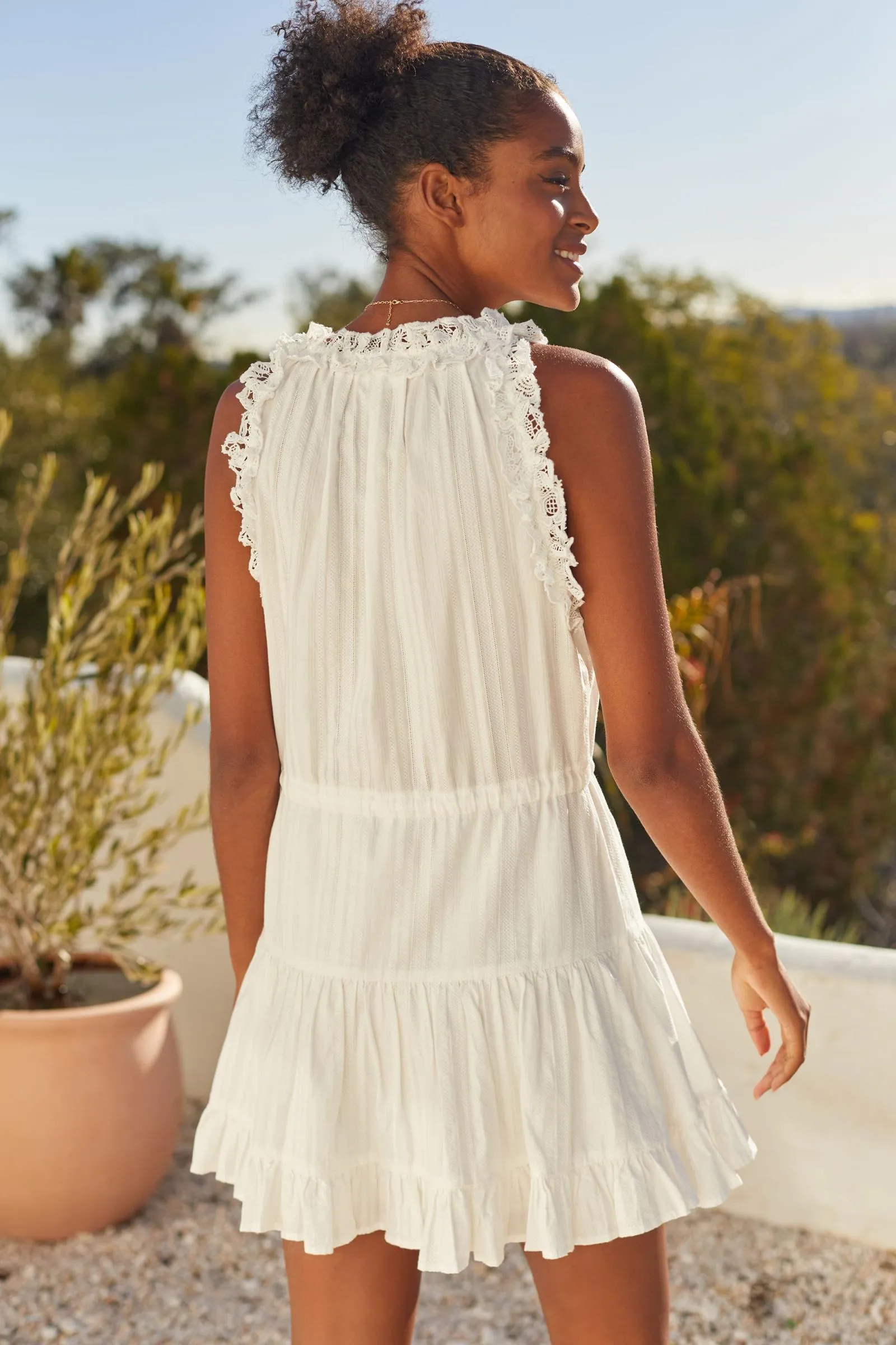 Blisse Dress ~ White