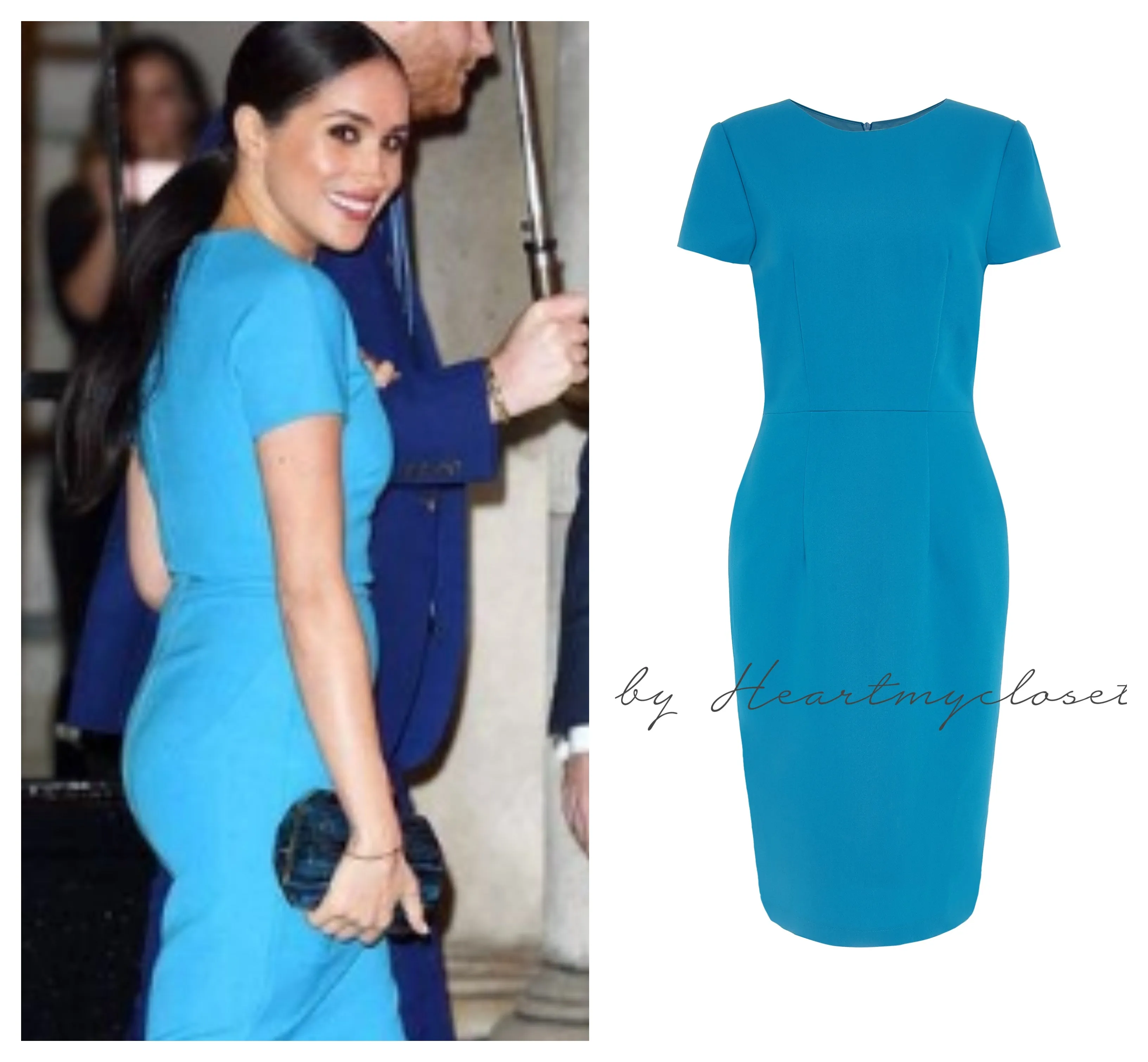 Blue dress - Meghan Markle inspired dress