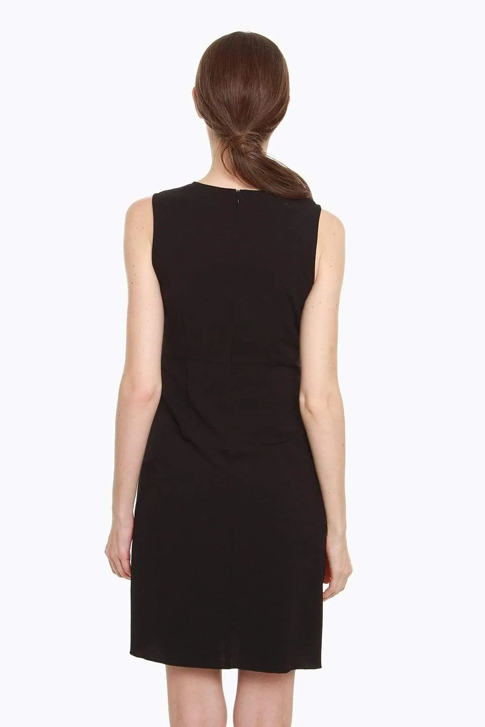 Corliss Nursing Dress Black