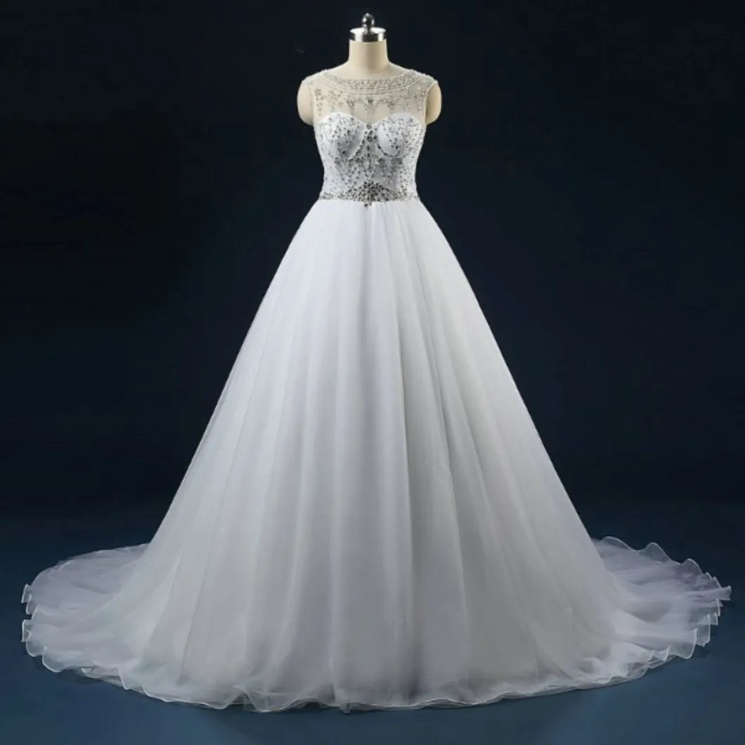 Crystal Cascade Gown