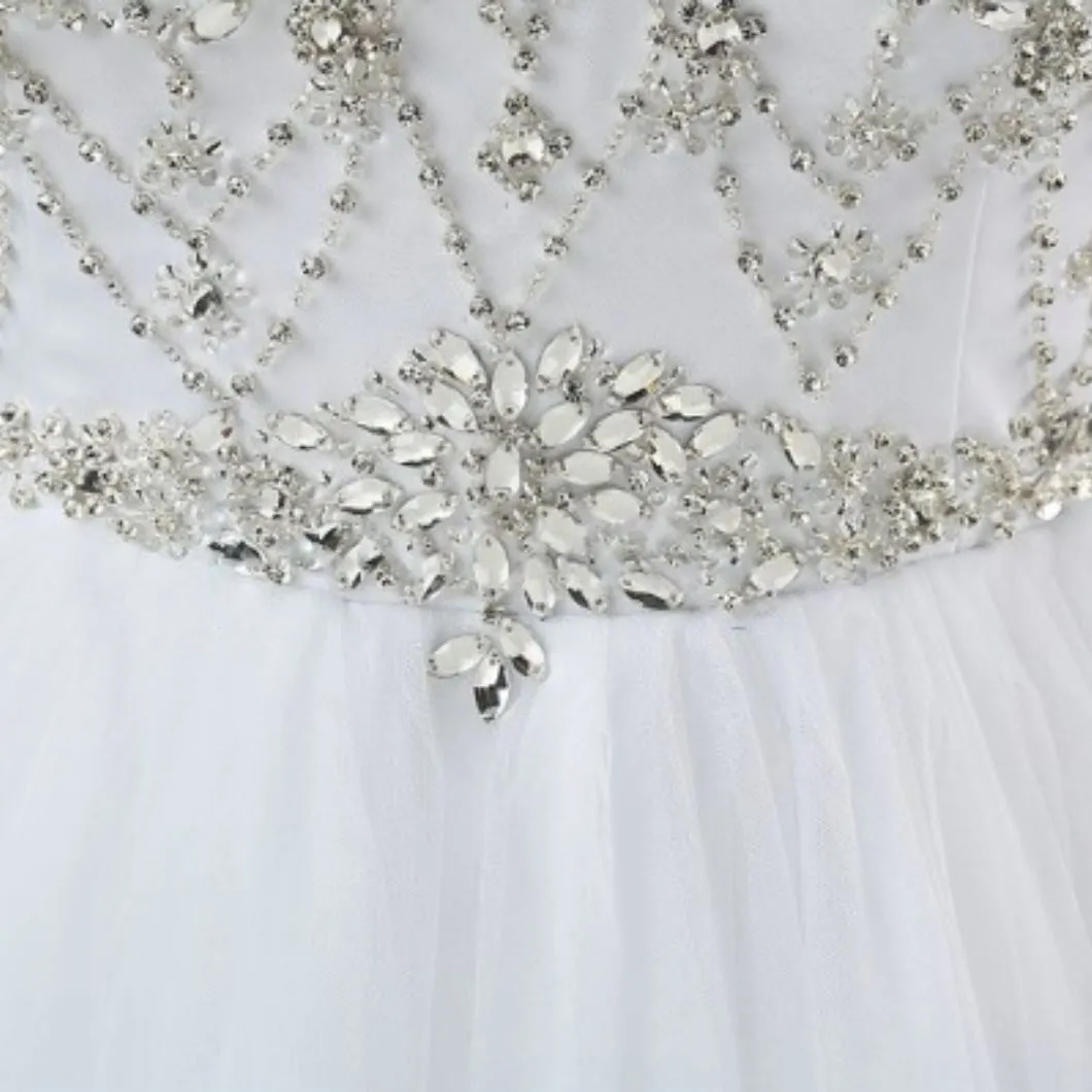 Crystal Cascade Gown