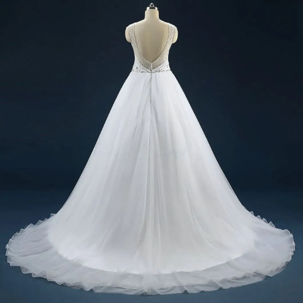 Crystal Cascade Gown