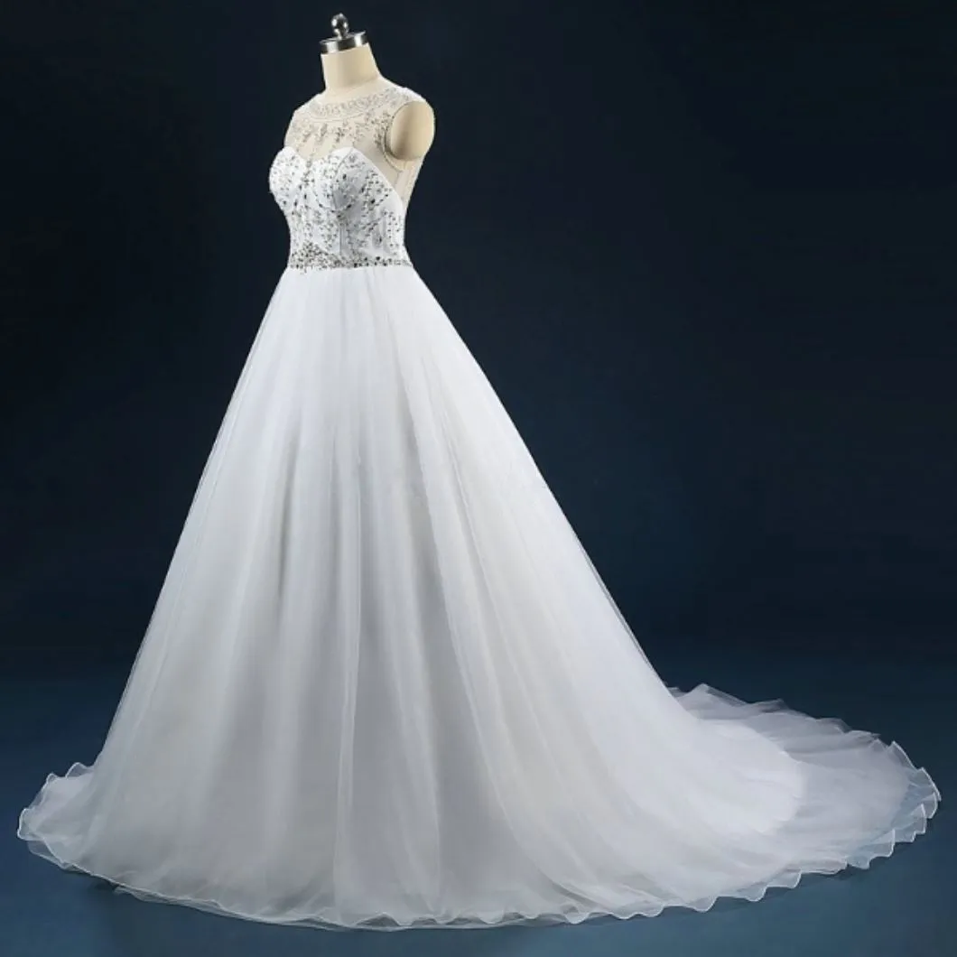 Crystal Cascade Gown