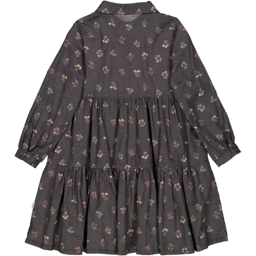 Dress Felucca - black flowers