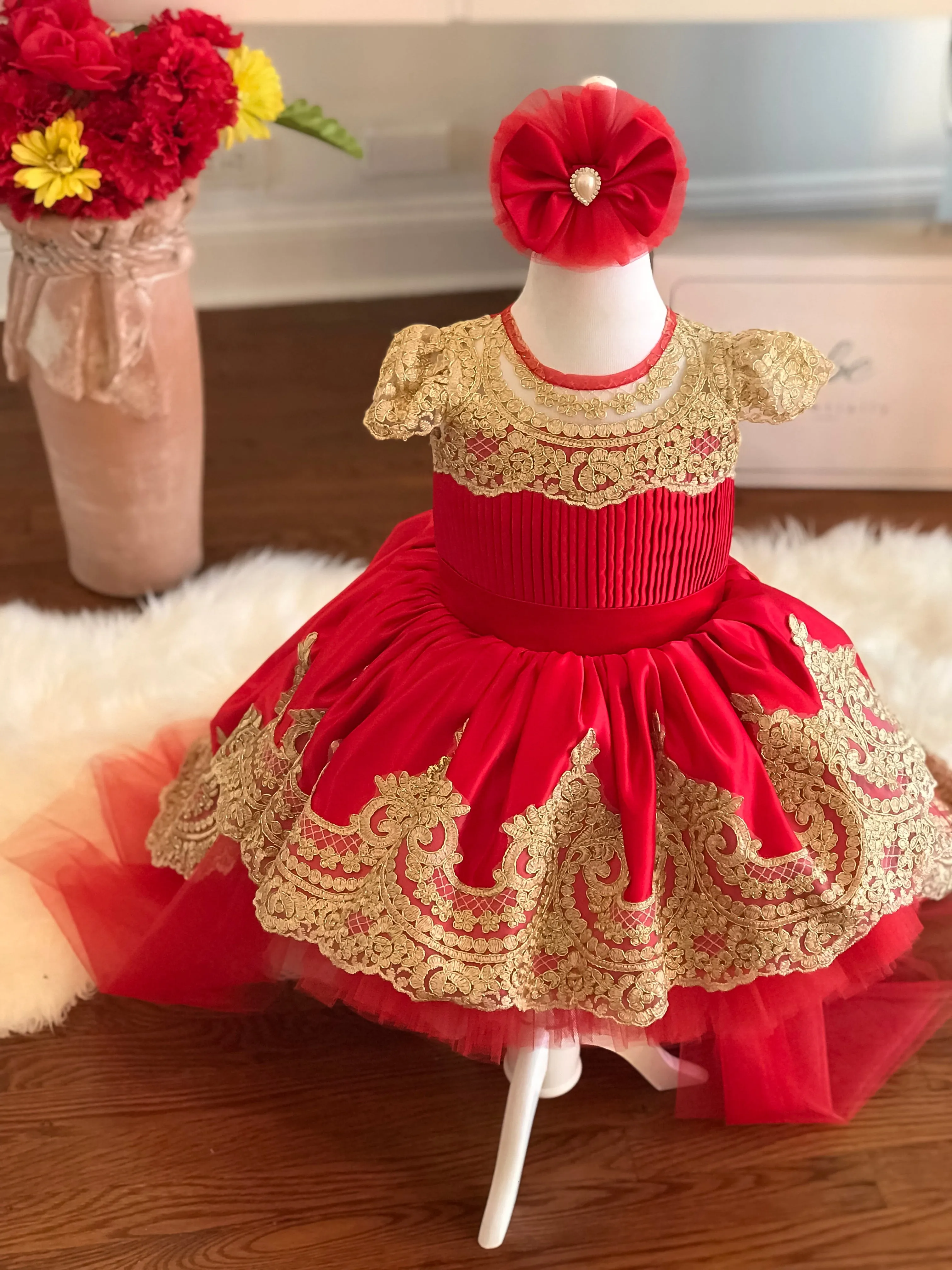 Esmeralda Dress Red