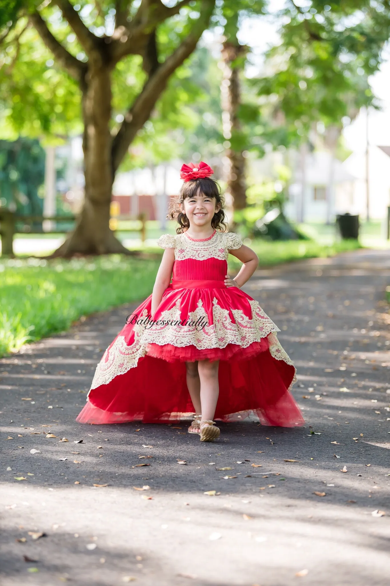 Esmeralda Dress Red