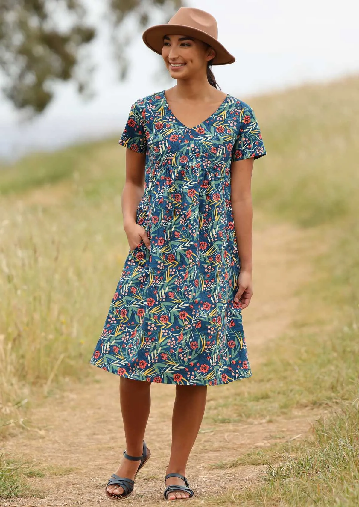 Etta Dress Wild Flower