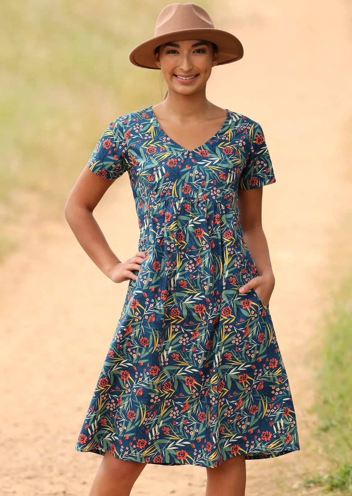 Etta Dress Wild Flower