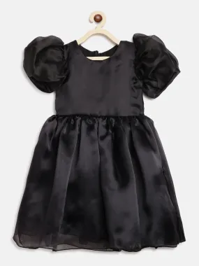 Girls Black Party Wear Dress