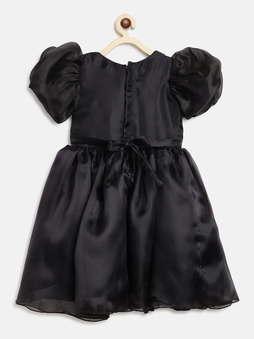 Girls Black Party Wear Dress