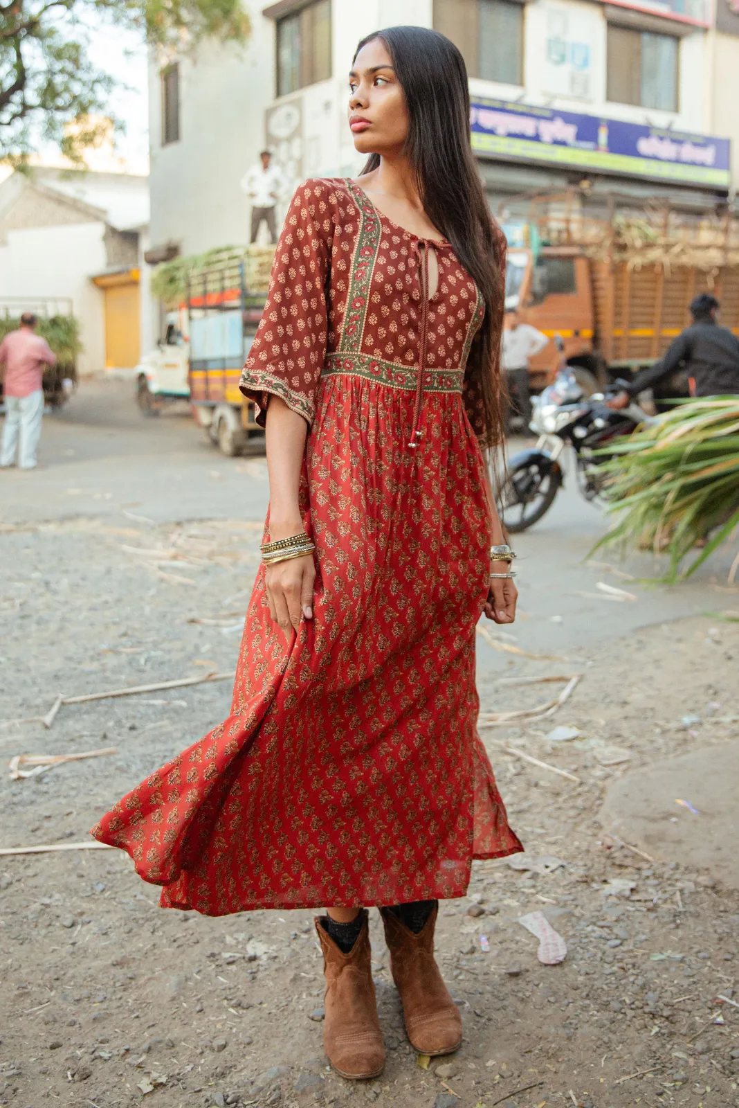 Gulabi Dress