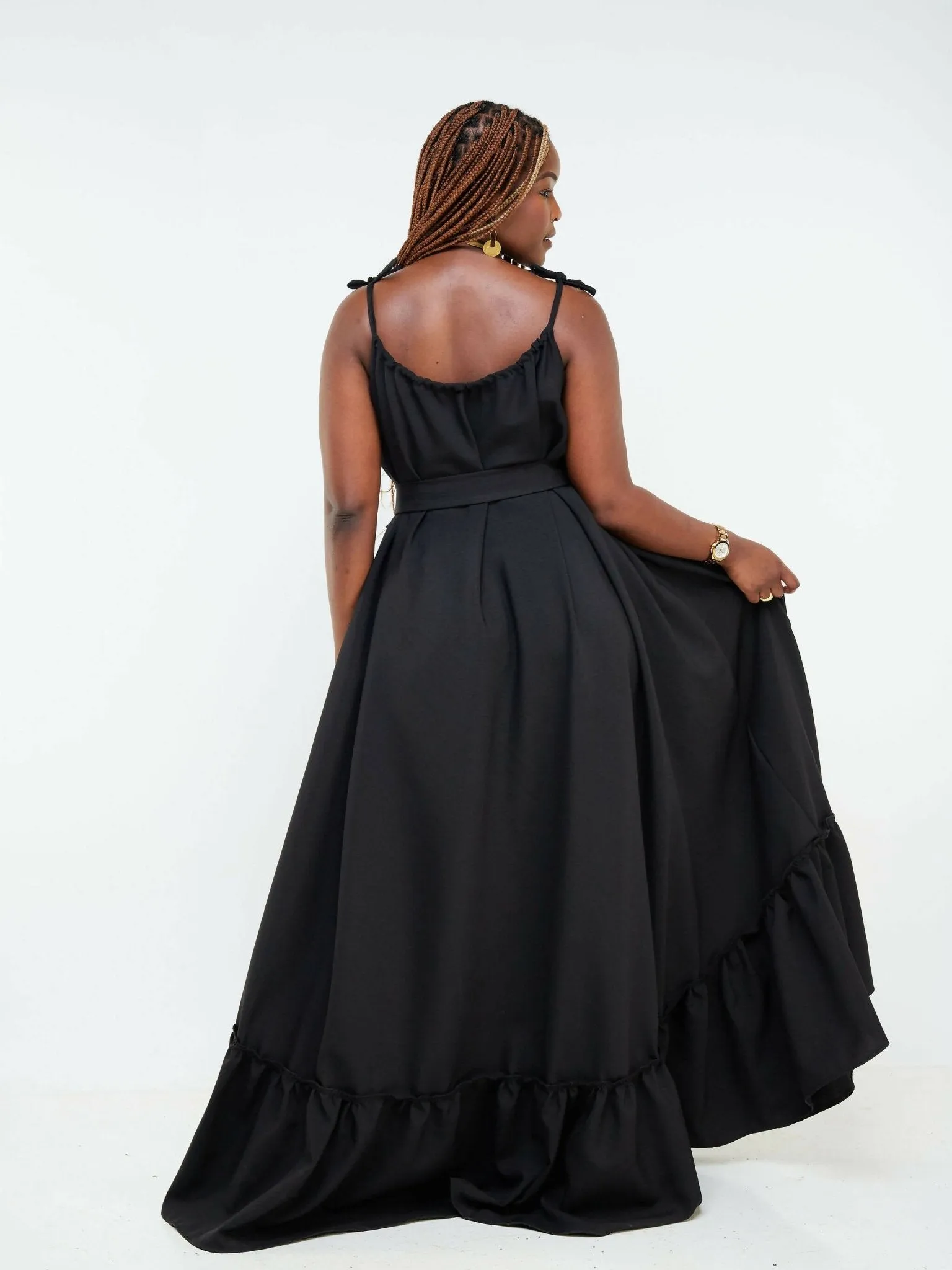 Izulu Lugard Dress - Black