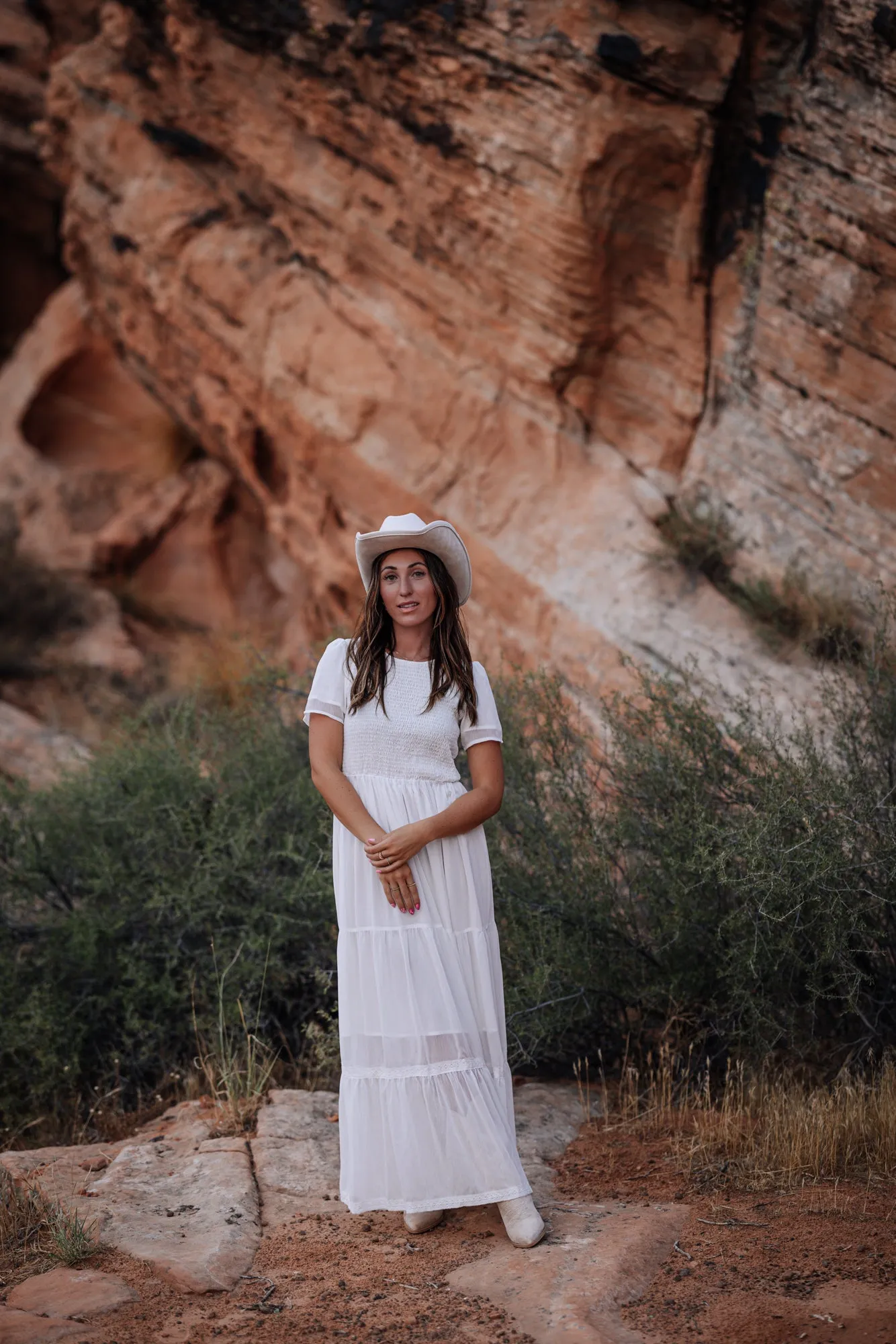 Kanyan Maxi Dress in White - Coming Soon