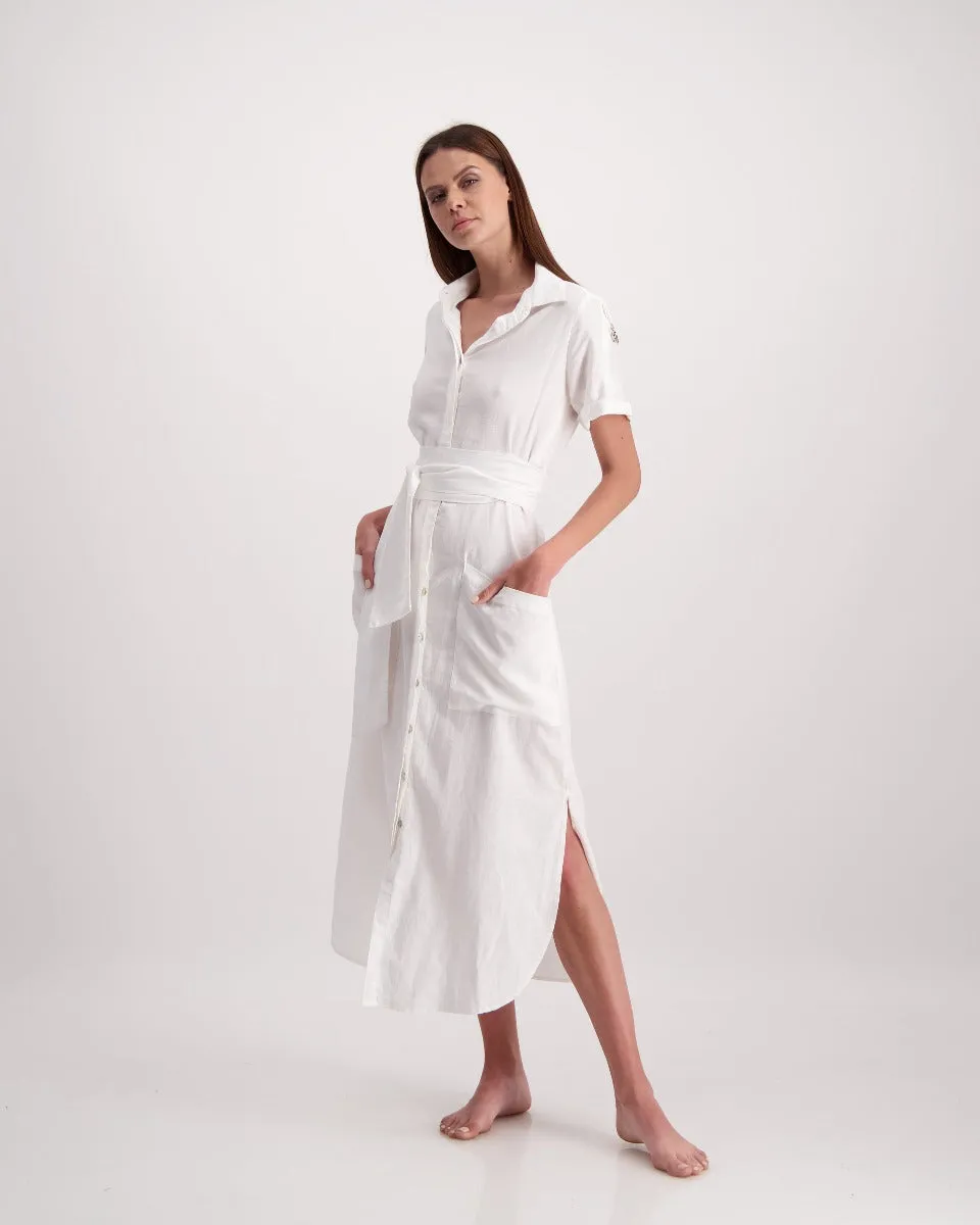 karen dress - white