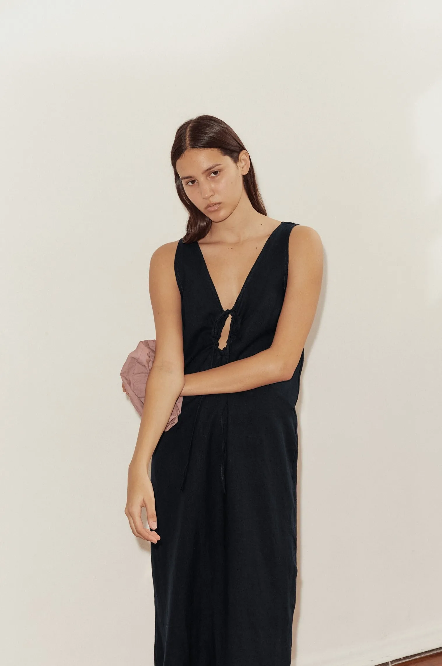 Keyhole Dress - Black