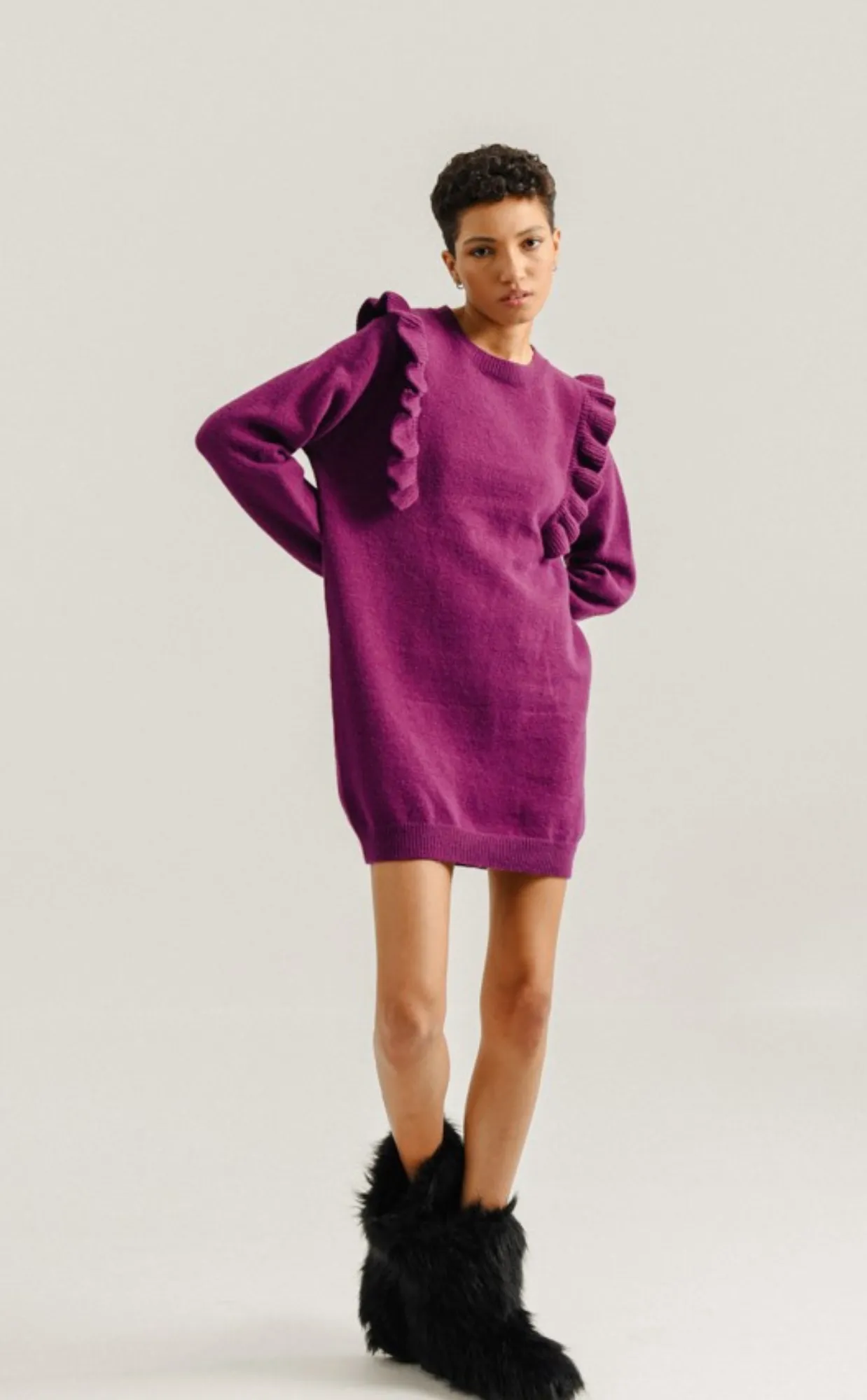 Knit Sweater Dress