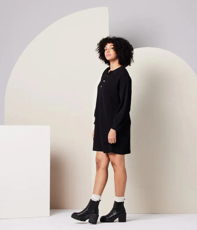 Known Supply - Griffin Sweater Dress | Black