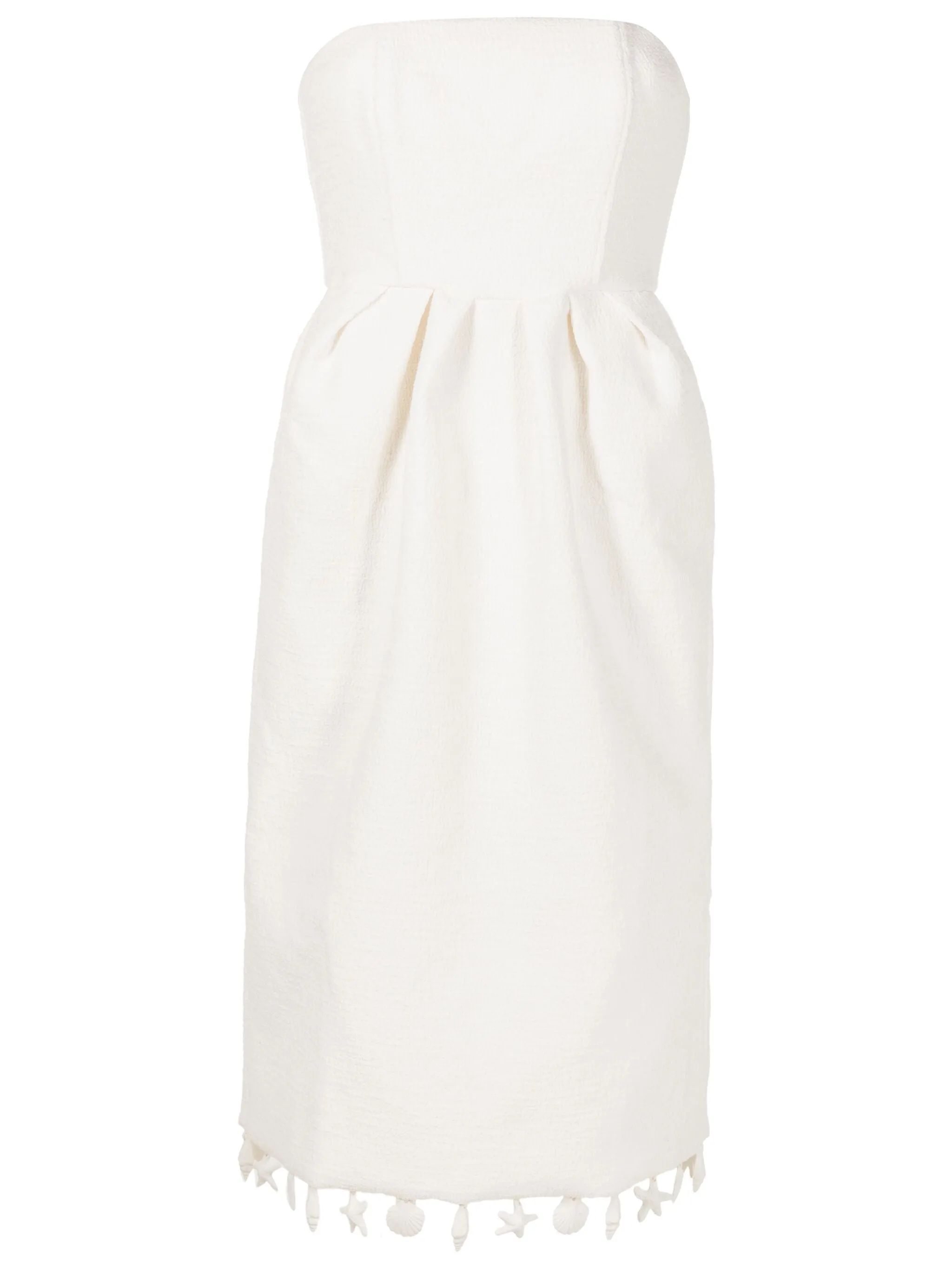 La Mer Strapless Midi Dress