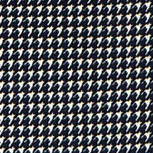 Maisie Dress - Stretch Houndstooth :: Black/White