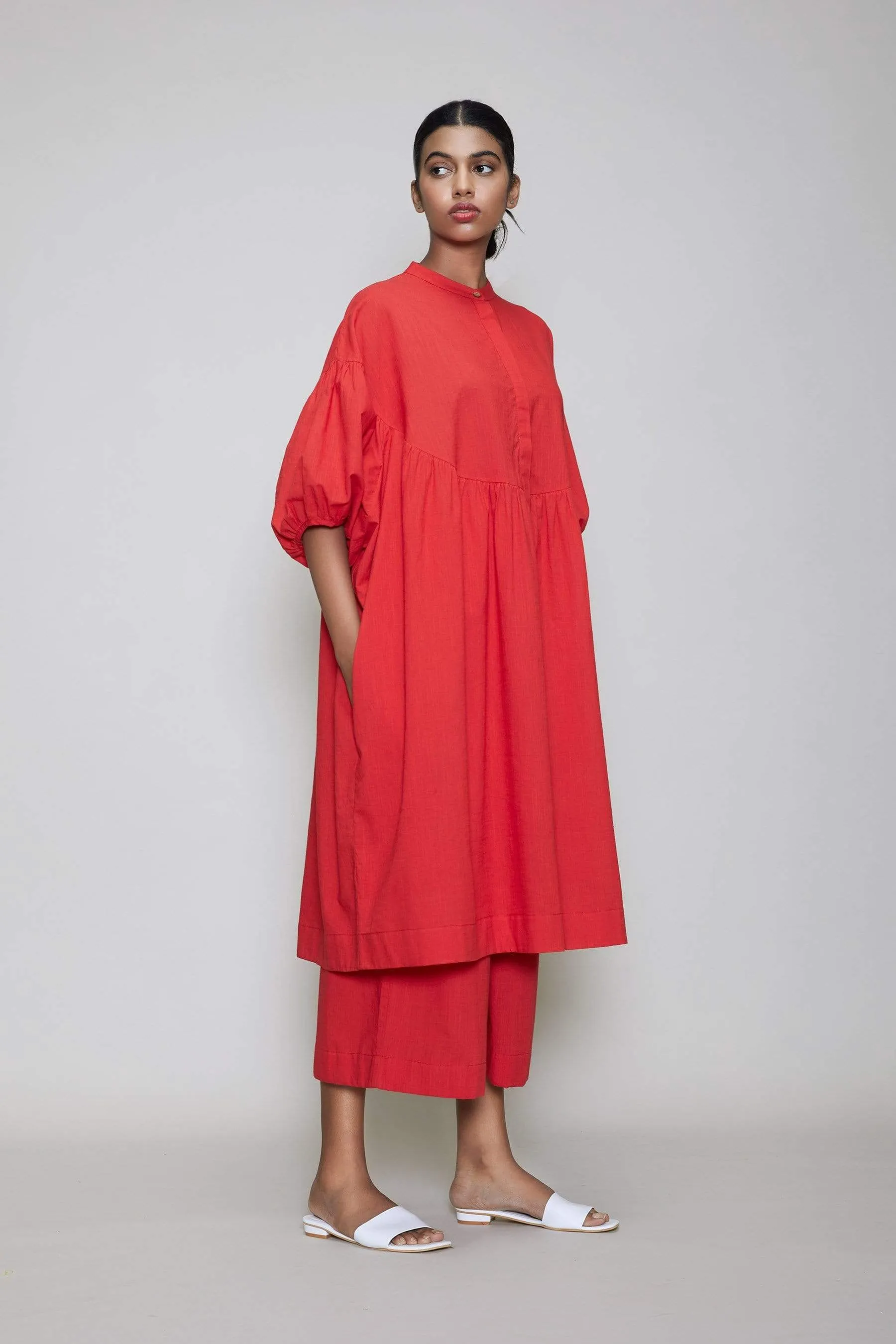 Mati Acra Tunic Dress - Red