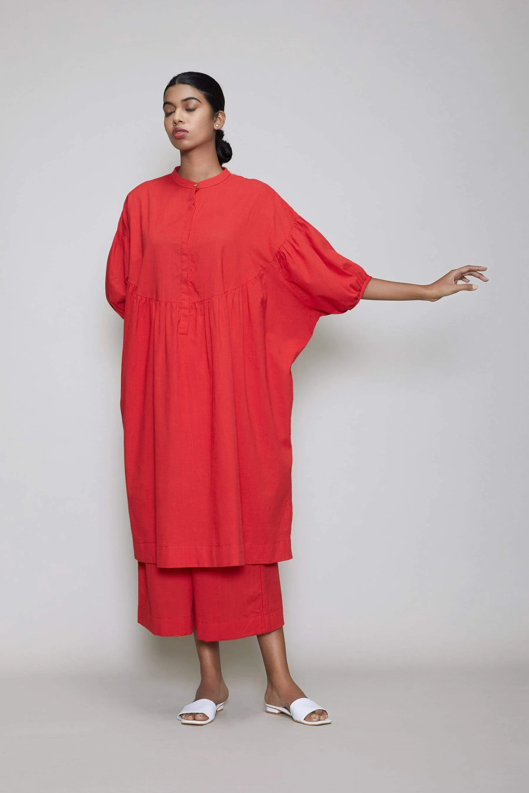 Mati Acra Tunic Dress - Red