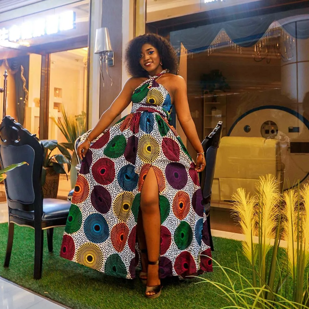 NIA INFINITY DRESSES ANKARA WAX SEWING