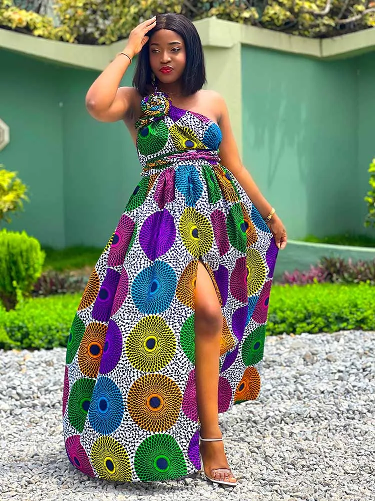 NIA INFINITY DRESSES ANKARA WAX SEWING