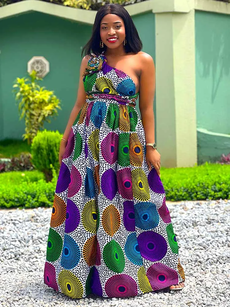 NIA INFINITY DRESSES ANKARA WAX SEWING