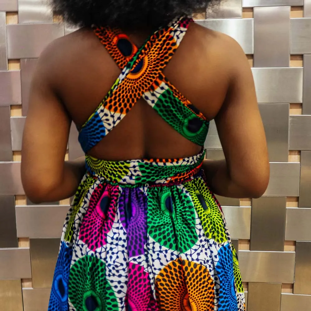 NIA INFINITY DRESSES ANKARA WAX SEWING