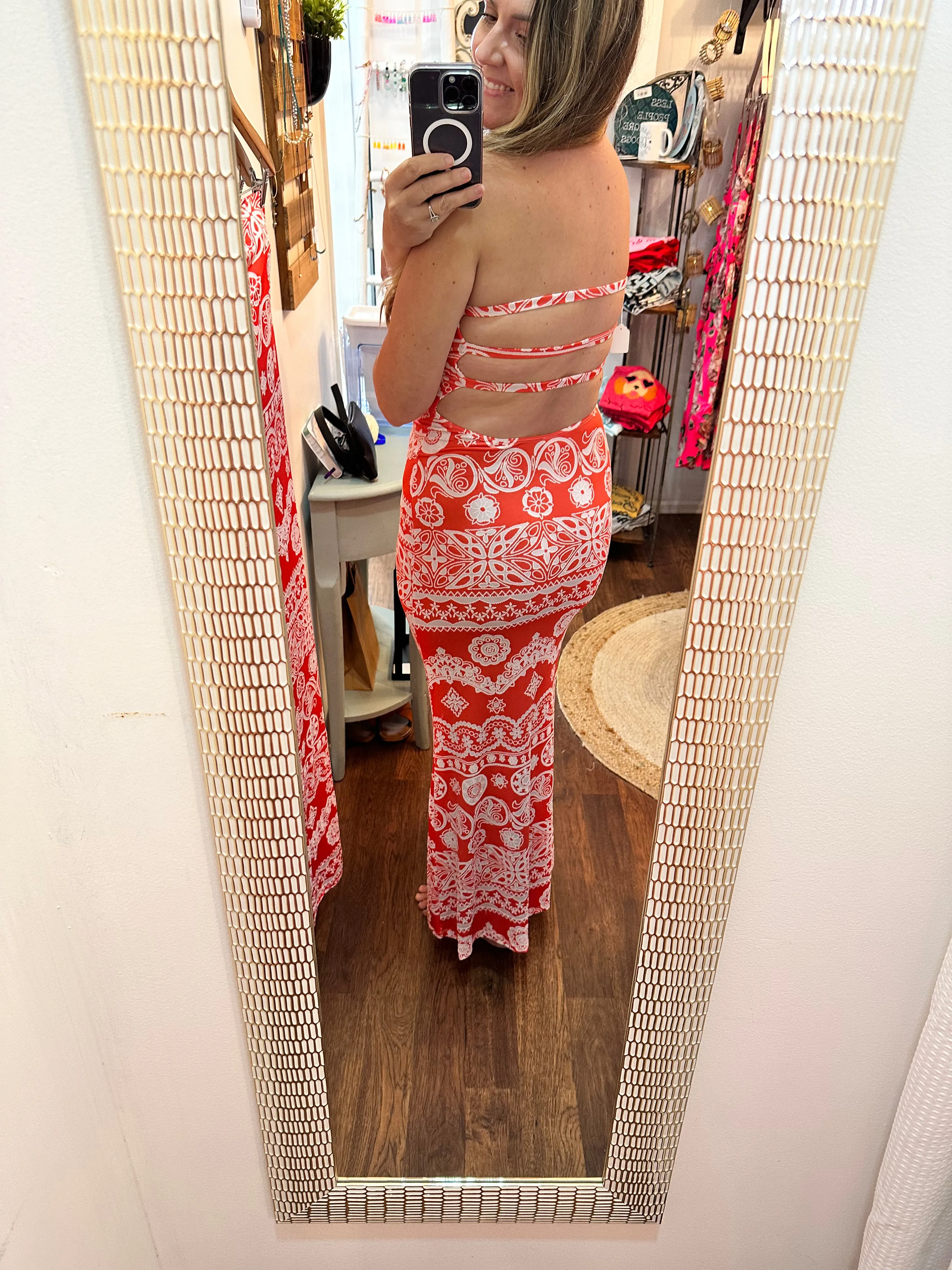 Sexy Summer Strapless Maxi Dress