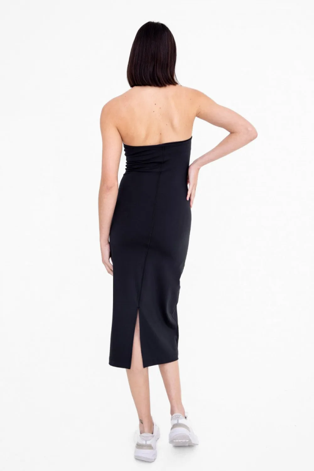 Strapless Midi Dress