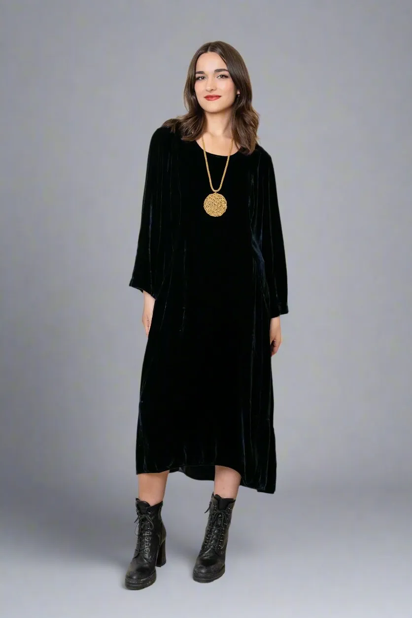 Velvet Dress - Black