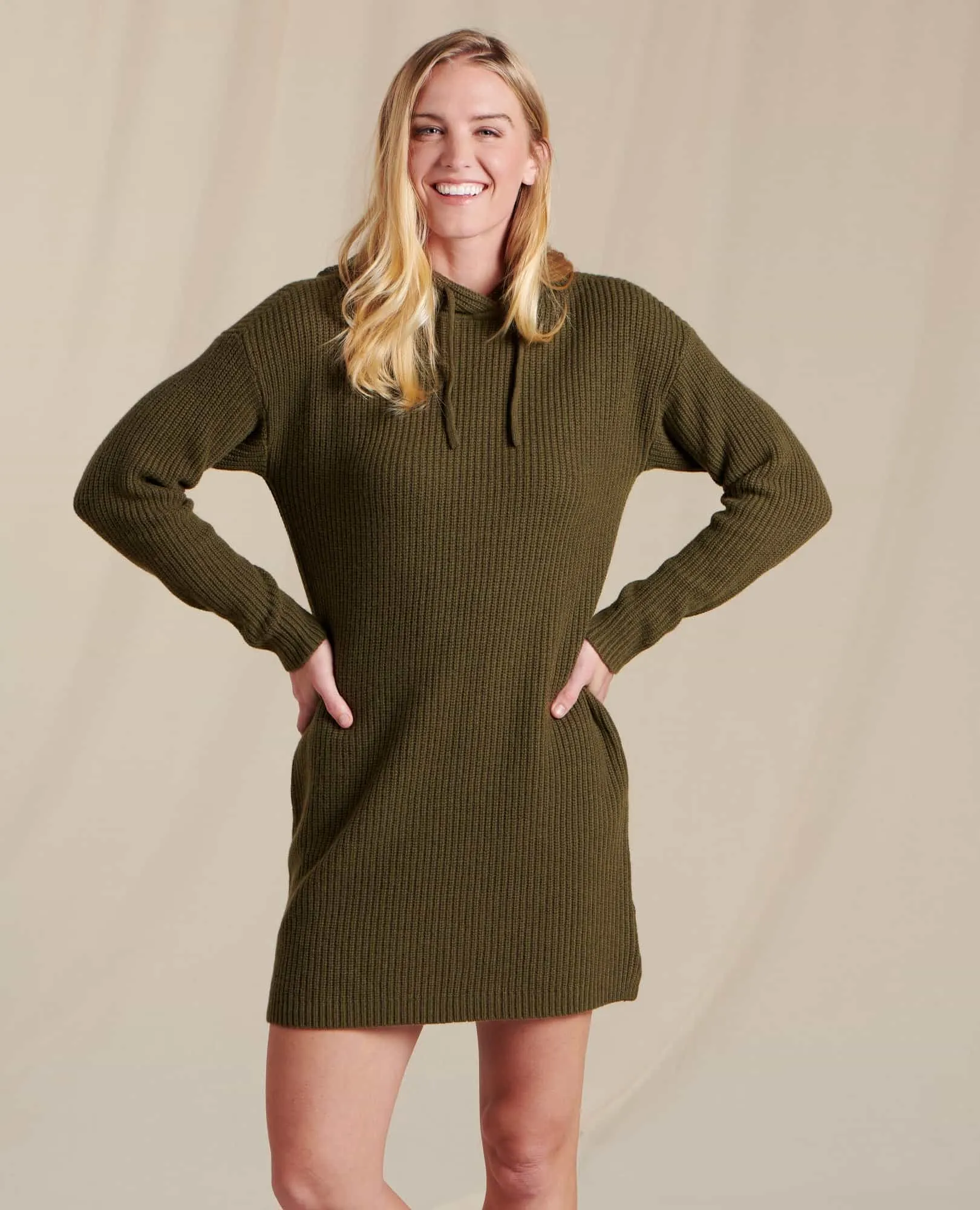 Whidbey Hooded Sweater Dress