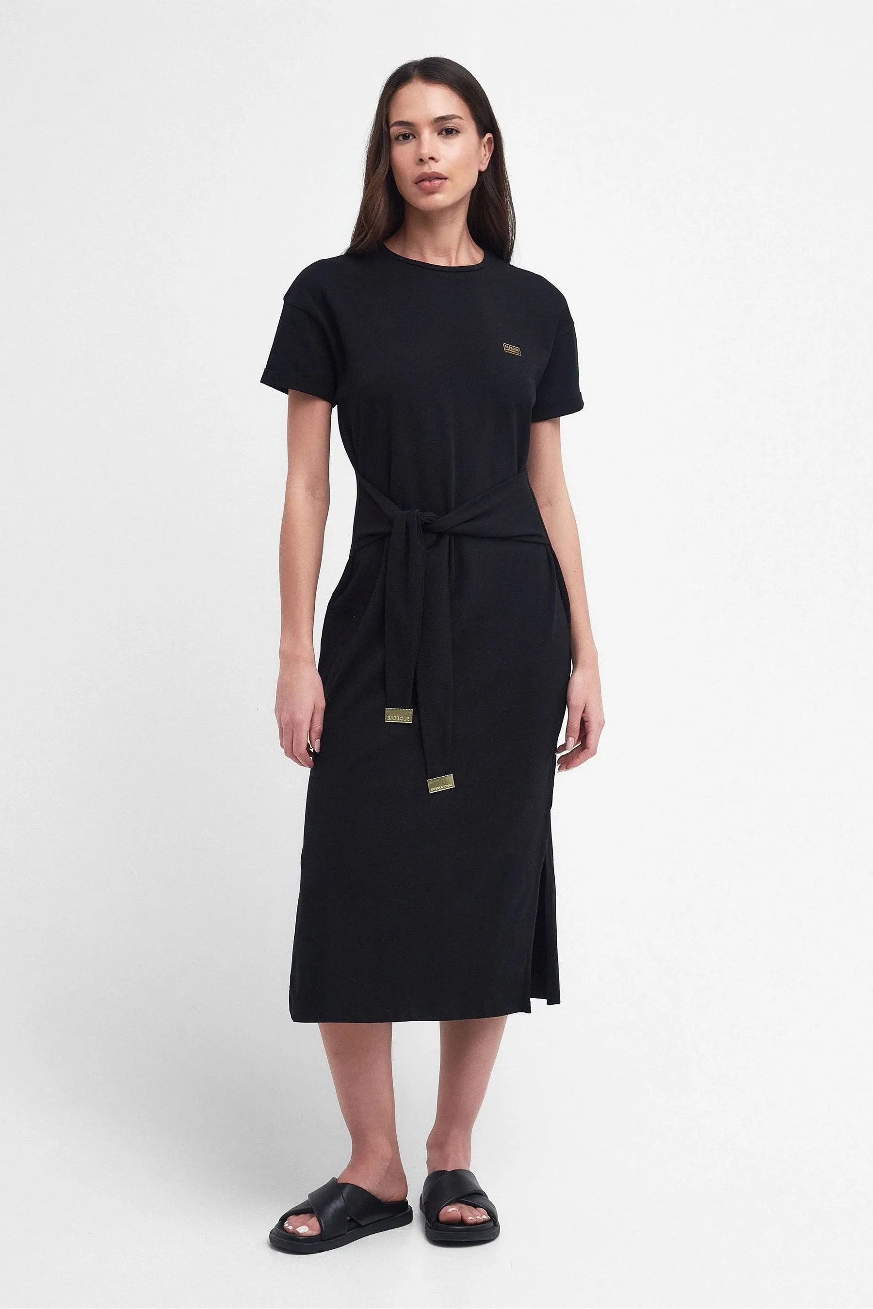 Whitson Midi Dress-Black