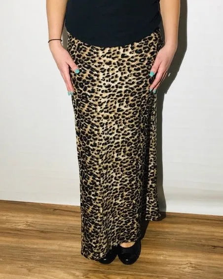 Womens Cheetah Skirt or Strapless Dress Sizes 0-10